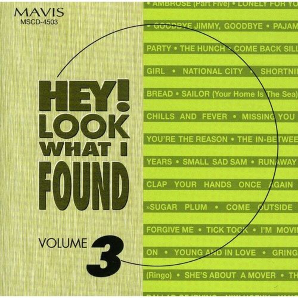 Various Artists - Vol. 3-Hey! Look What I Found  CD